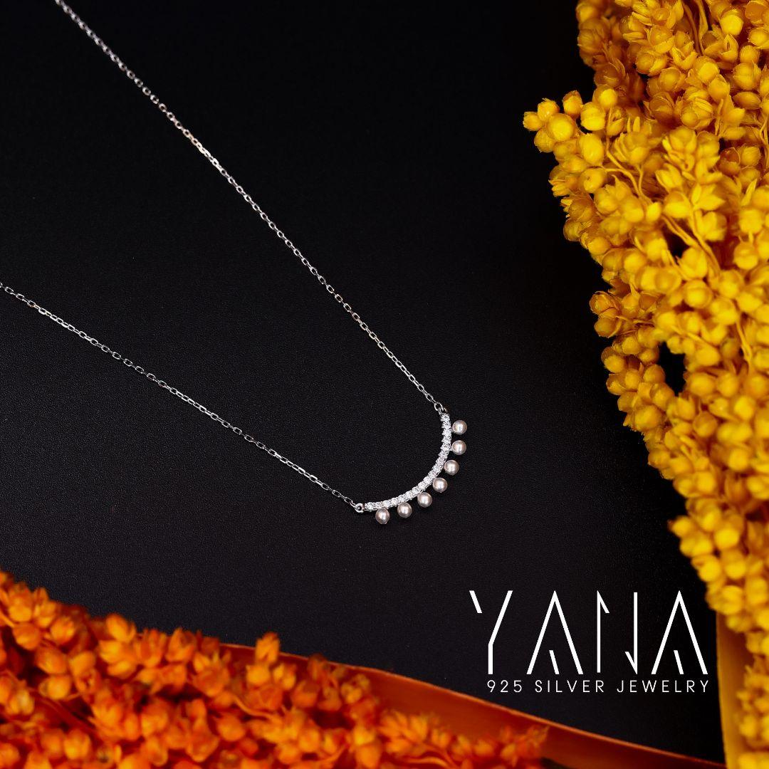 Silver Tanmaniya Necklace For Women - YANA SILVER