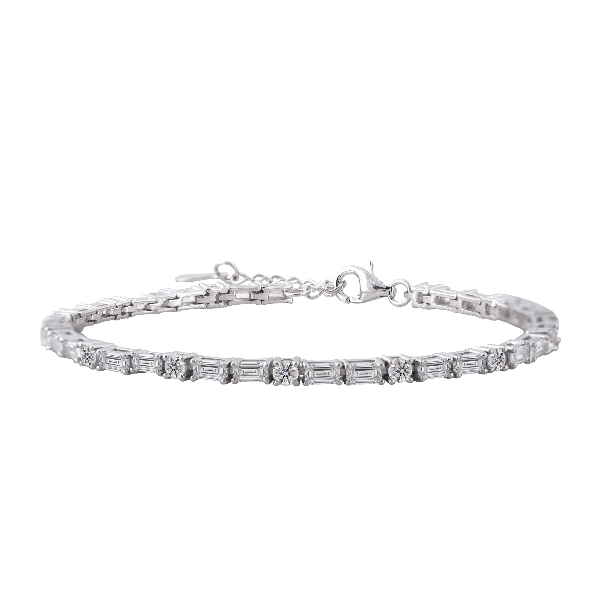 Tennis Deluxe Diamond bracelet in 925 Silver For Women - YANA SILVER
